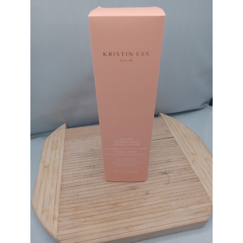 KRISTIN ESS HAIR T‎ Color Coral Rose Depositing Conditioner 6.7 Oz NEW